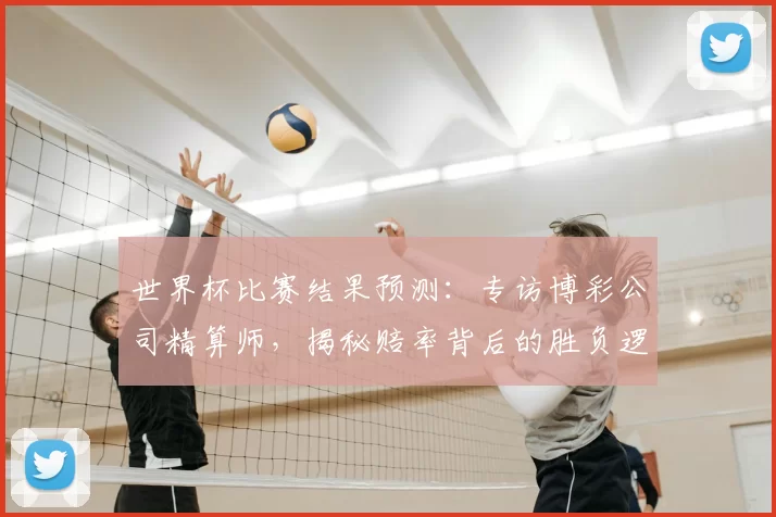 世界杯比赛结果预测:专访博彩公司精算师,揭秘赔率背后的胜负逻辑