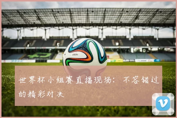 世界杯小组赛直播现场：不容错过的精彩对决