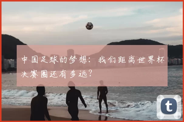 中国足球的梦想:我们距离世界杯决赛圈还有多远?