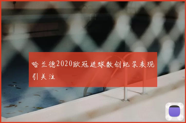 哈兰德2020欧冠进球数创纪录表现引关注